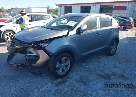 2011 Kia Sportage Lx из США, поврежденный, VIN KNDPB3A23B7152603